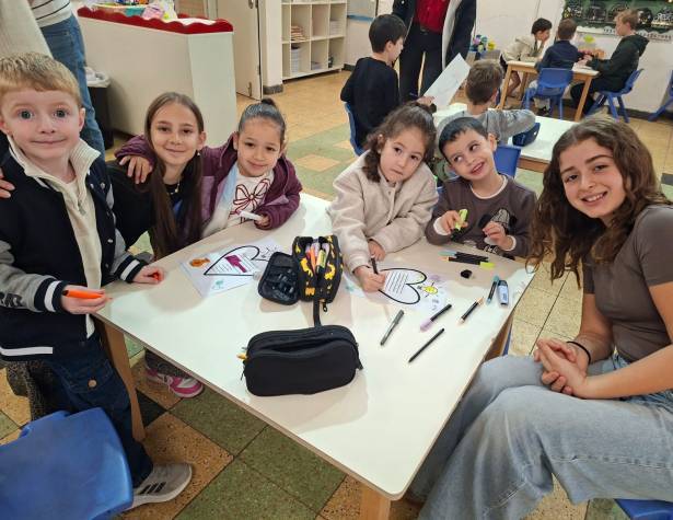 דרישת שלום מילדי בי"ס דורות לחיילים