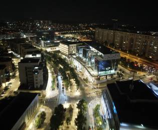 שומרים על הסדר הציבורי והביטחון במרכז העיר